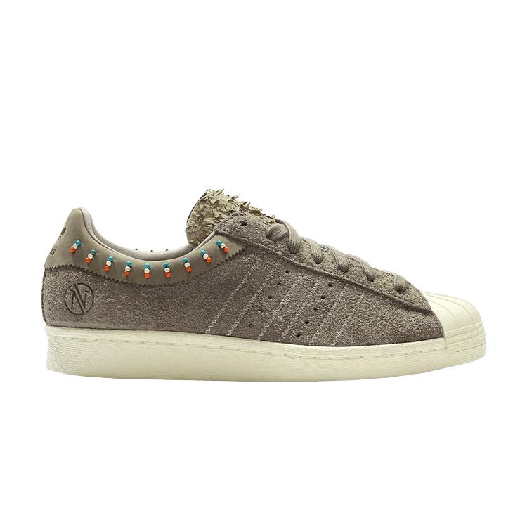 

adidas Invincible x Superstar 90v Unisex Sneakers Brown White B34290 46