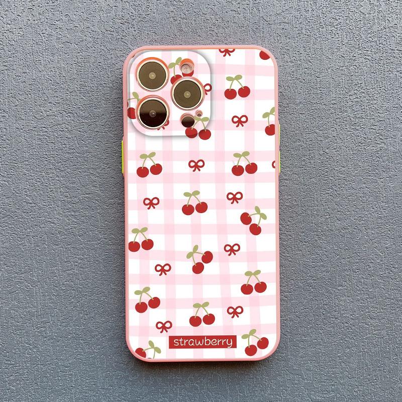 Cartoon Animal Cute Apple Cat Phone Case For iPhone 15 14 Pro Max Plus 17 16 Pro Max 13 12 Mini 11 Pro Max Shockproof Back Cover