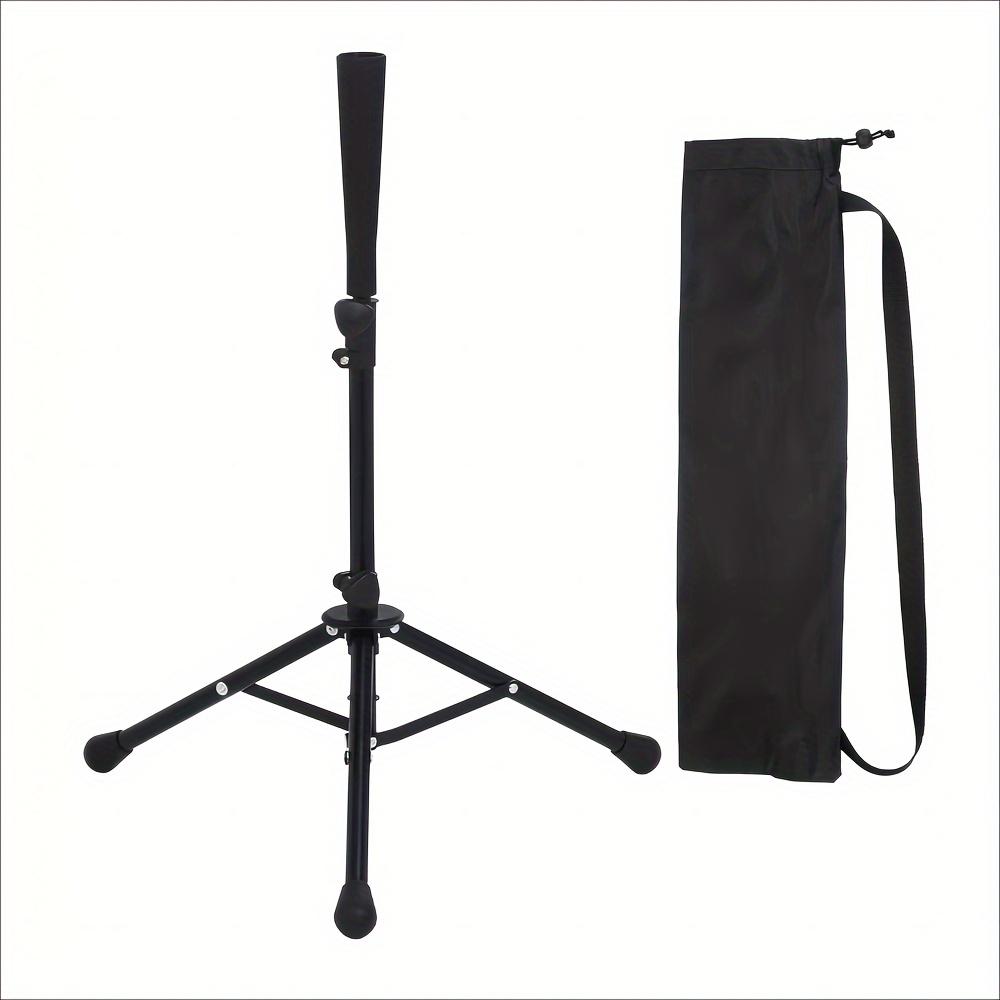 

Batting Tee Carrying Bag Softball Tripod Stand Rubber Baseball Tee For Batting Training Practice Roll and Integrated Rubber Head