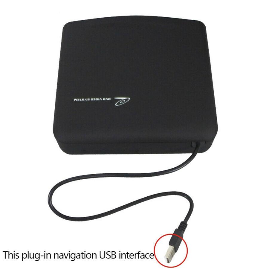 DC 5V USB Interface External CD DVD Dish Box Player For Android Car Radio Stereo