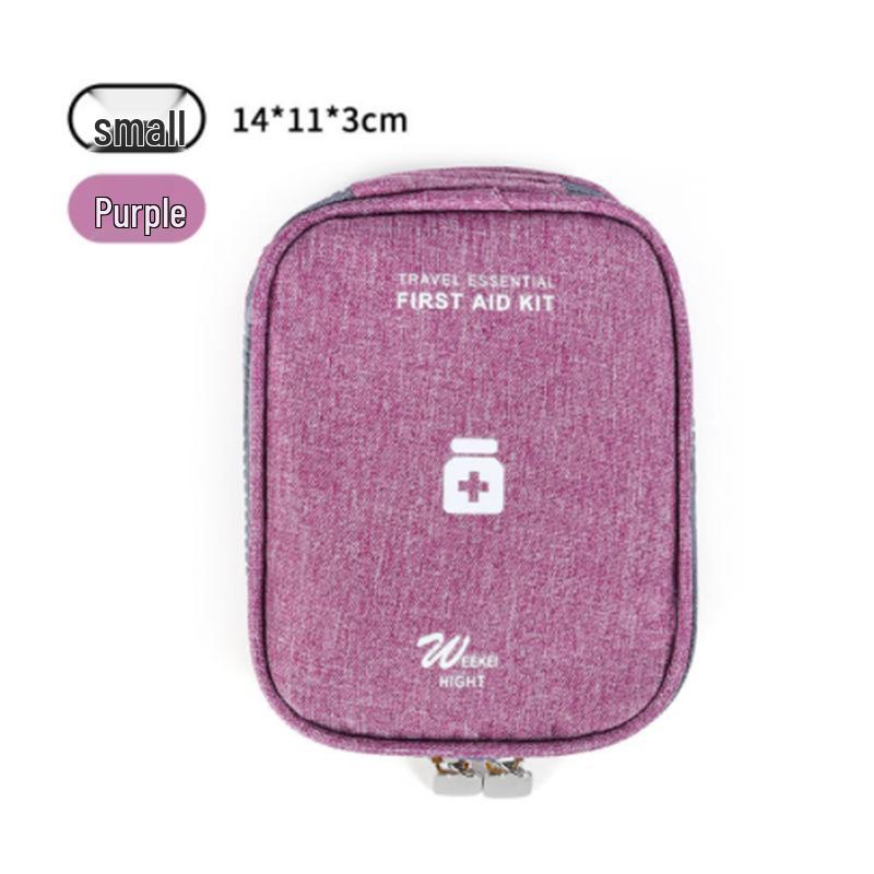 

Портативная дорожная аптечка первой помощи: Полный набор предметов первой необходимости для дома при чрезвычайных ситуациях и дезинфекции (Лекарства не включены)