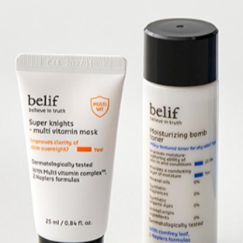 belif Aqua Balm 30ml Trial Set  +50ml Toner+25ml Vitamin Mask 