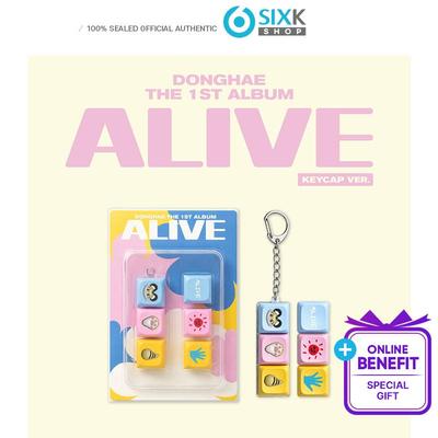 [Pre-order] SUPER JUNIOR DONGHAE THE 1ST ALBUM [ALIVE] KEYCAP VER. (Online Benefit)