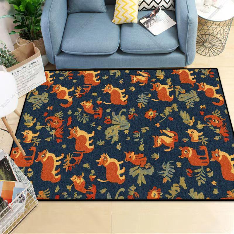 

abstract Geometric Carpets for Living Room Bedroom Children Rug Ins Soft Fluffy Bedside Rugs Short Plush Large Area Mats office 60x90cm
