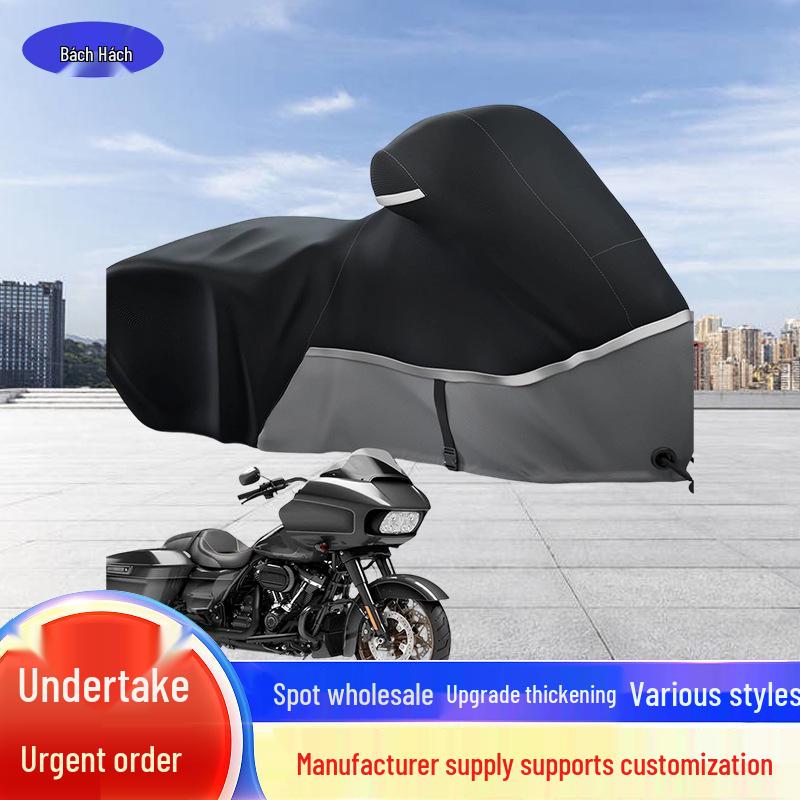 210D Electric Scooter & Motorcycle Rainproof Sunproof Dustproof Cover XL чёрный