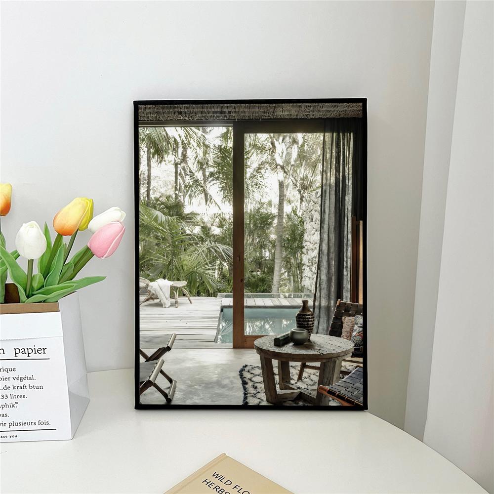 1pc Ibiza M-Mykonos T-Tulum Tuscany Athens Madrid Movie Sticky Self-adhesive Art Poster Waterproof Paper Sticker Wall Decor