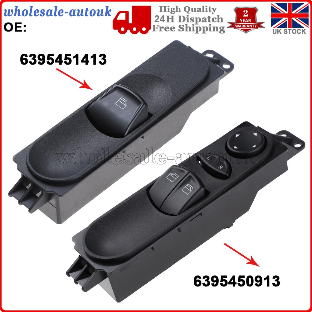 Power Window Control Switch for Mercedes Vito W639 03-14 6395451413 6395450913