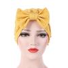 Detachable Active Bow Beaded Headscarf Turban Hat