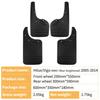 Toyota Hilux Vigo 4WD Mudguards (2005-2014)