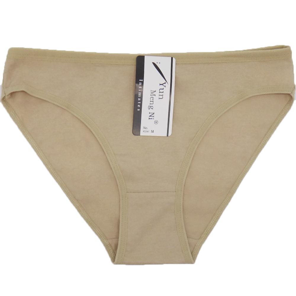 Sexy Frau Unterwäsche Damen Baumwolle Höschen Slips Solide Low Rise Mädchen Damen Knickers Dessous für Frauen 6 Teile/satz