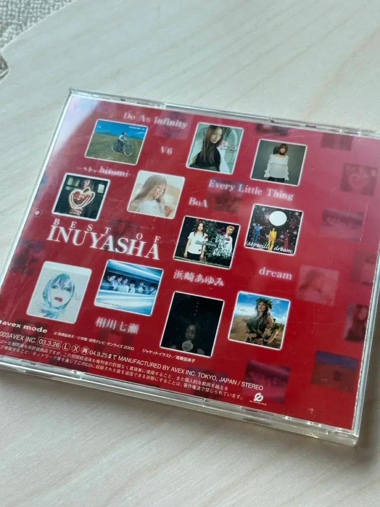 Inuyasha BEST OF INUYASHA CD Used