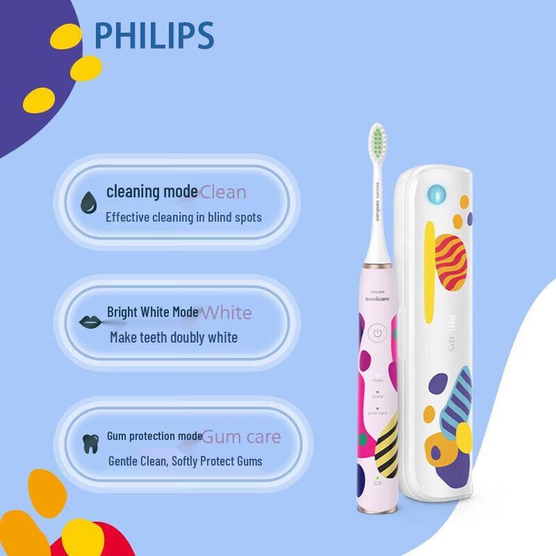 Philips HX2462 Adult Sonic Electric Toothbrush CN Plug (adapter Included)