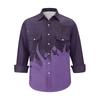 Men'S Fashionable Lapel And Shoulder Length Short Sleeved Casual Top