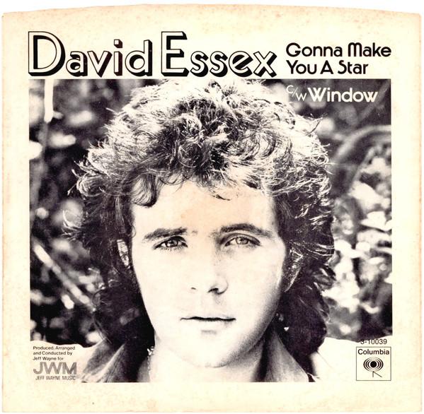 7-дюймовая пластинка DAVID ESSEX  Gonna Make You A Star 310039 Columbia 1974 США Рок Б/у