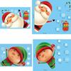 Home Decoration Deer Santa Claus Merry Christmas Xmas Decals Wall Stickers