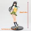 23CM Anime To LOVEru Kotegawa Yui Figure School Uniform Dress Up Standing Model Toy Gift Collection Aciton Figure PVC 1/7