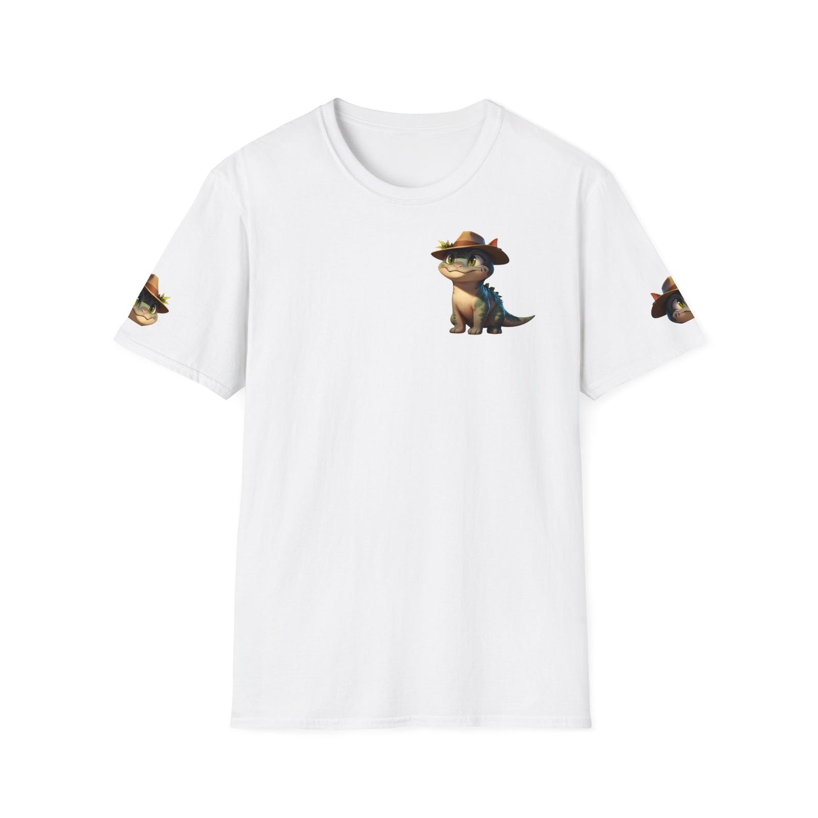 dinosaur cat T-Shirt S разноцветный