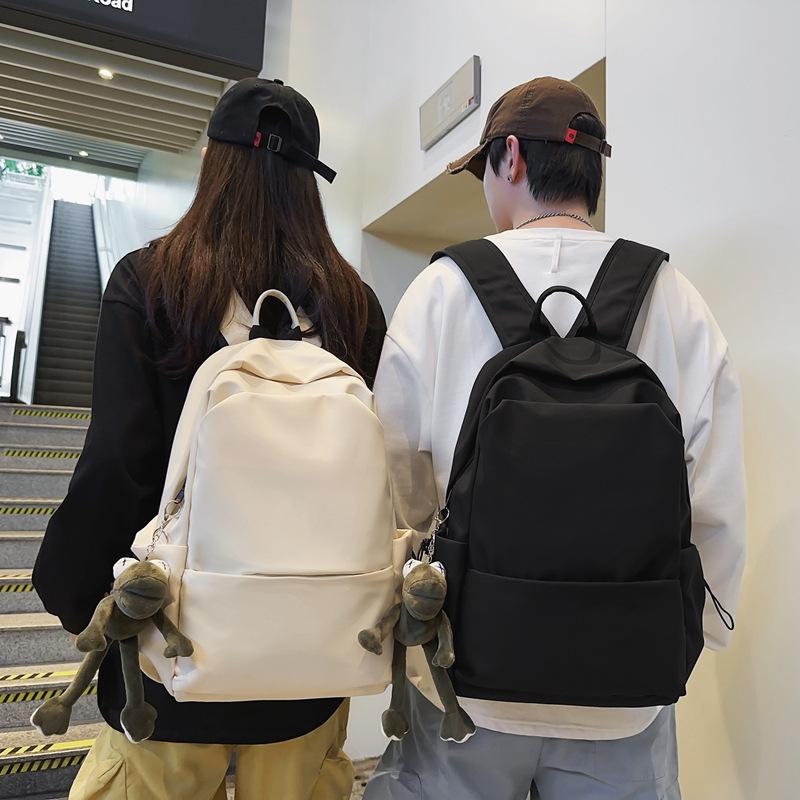 

Mori Korean-Style Women s Versatile Backpack: Classic, Large-Capacity Solid Color for Students and Commuting Direct Sale Quality Assurance