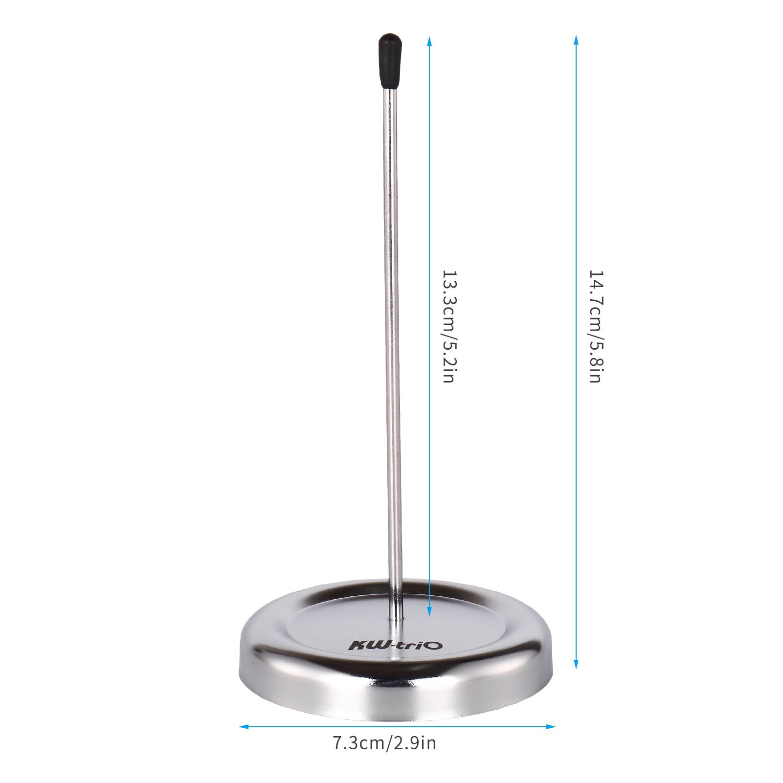Painter Silver Kw Trio All Metal Straight Rod Desk Receipt Holder Spike Stick Bill Notes Paper Memo Fork Check Spindle Restaurant