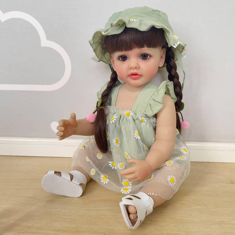 Betty 55cm Full Silicone Realistic Doll - NPK Genuine 55cm