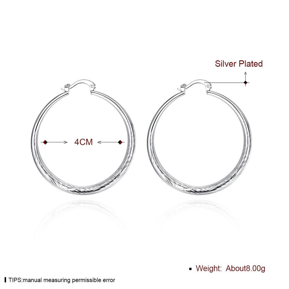 New Fashion Copper Plated Jewelry Women's Earrings Fashion Earhook Accessories Trendy  Big Hoop Earrings Cheap
