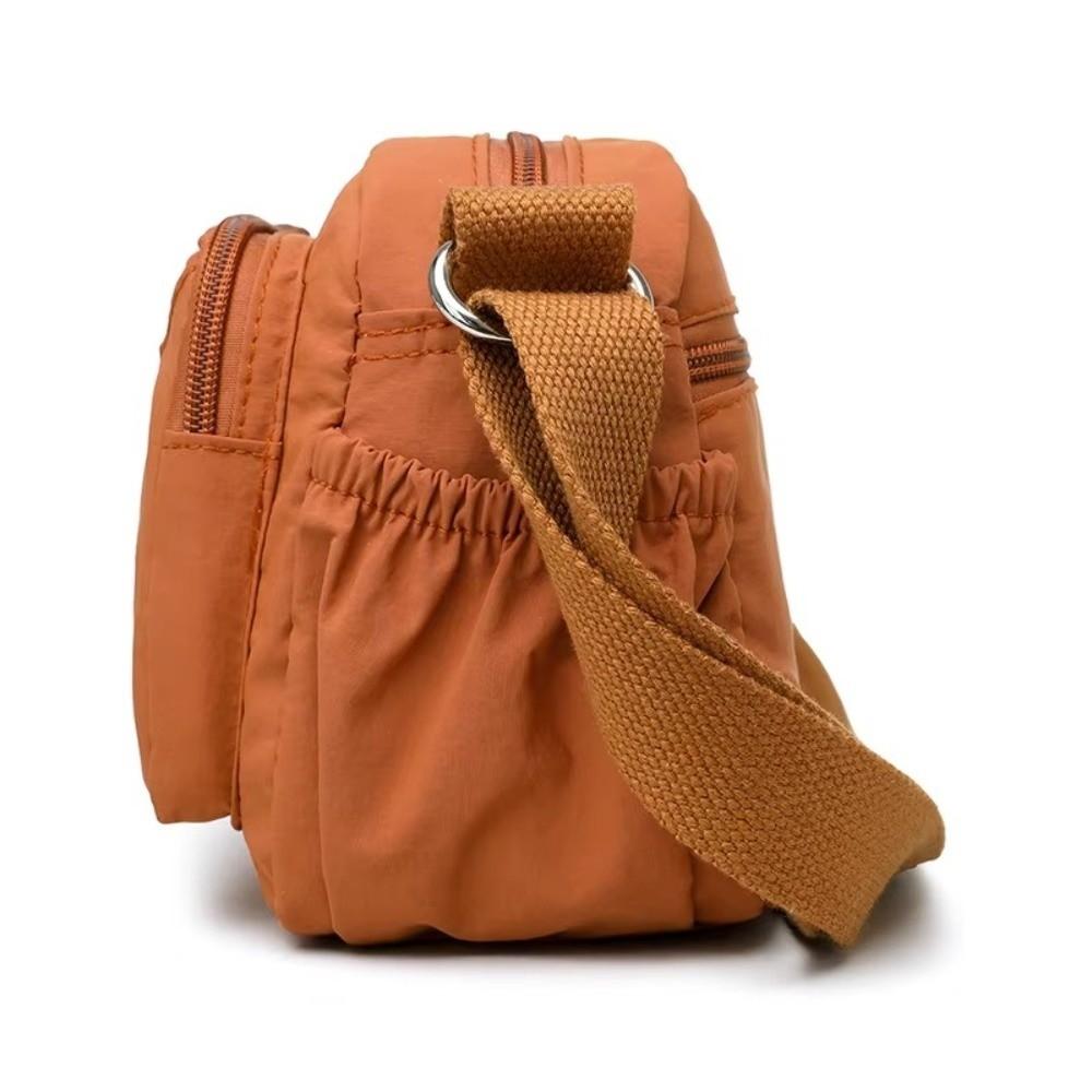 Borsa a tracolla casual versatile multistrato in nylon impermeabile Borsa da viaggio leggera Borsa da mamma per donne