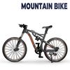 1:8 Scale Mini Bicycle Model Simulation Ornament Mountain Bike Diecast Miniature Road Bmx Bike Model For Children