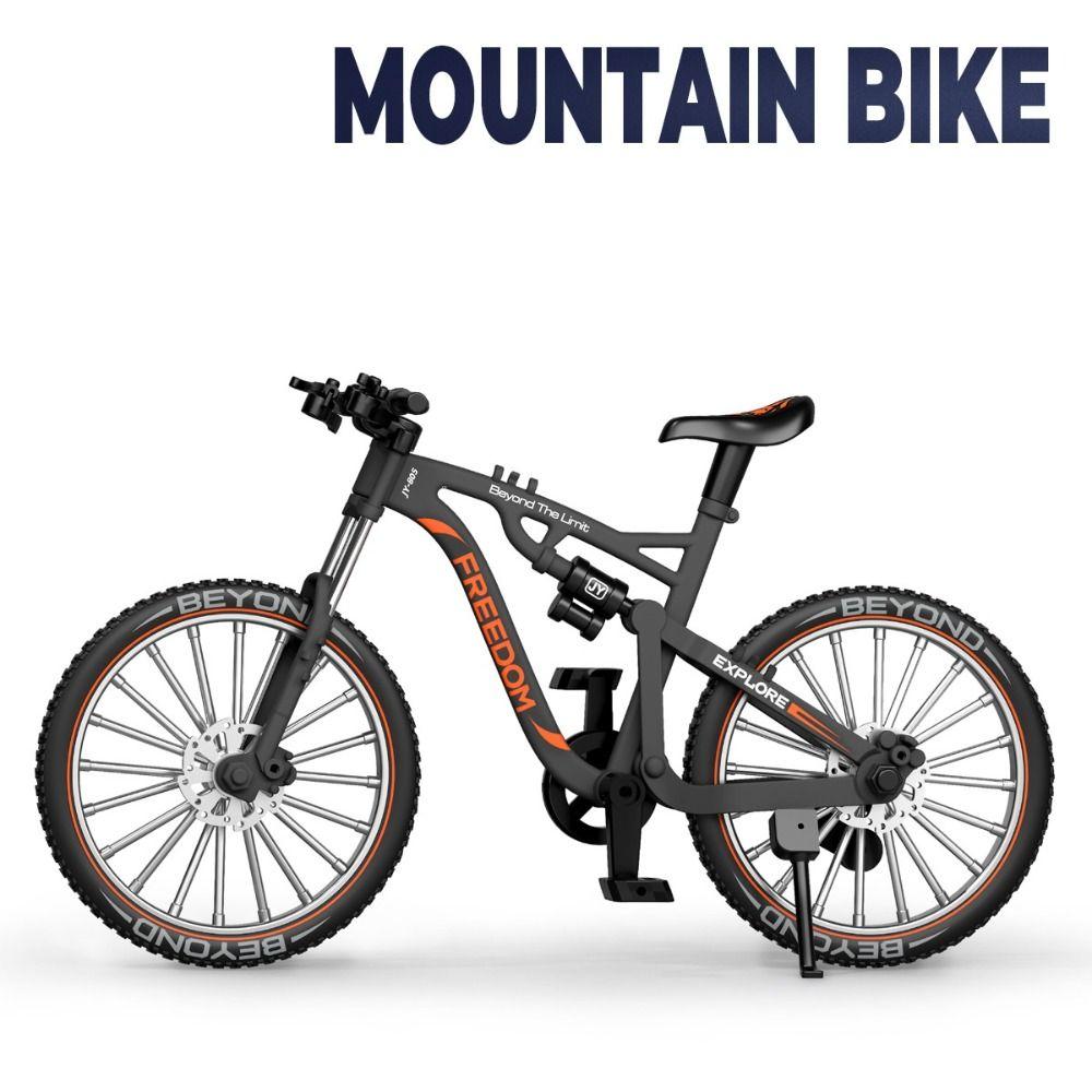 1:8 Scale Mini Bicycle Model Simulation Ornament Mountain Bike Diecast Miniature Road Bmx Bike Model For Children