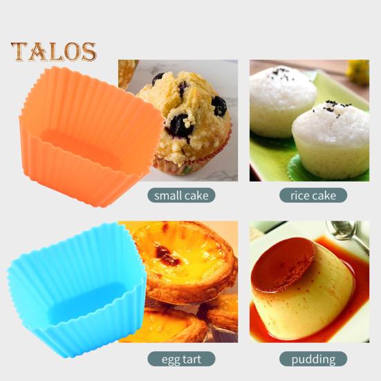 40 Pcs Lunch Box Dividers Set Reusable Silicone Cupcake Liners Baking Muffin Cups Heat Resistant Divider Cups for Lunchbox Bento Box