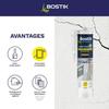 Mastic Etanchéité Joint Parfait Silicone BOSTIK Maçonnerie et Portes - Intérieur et Extérieur - Acajou - Cartouche 280ml