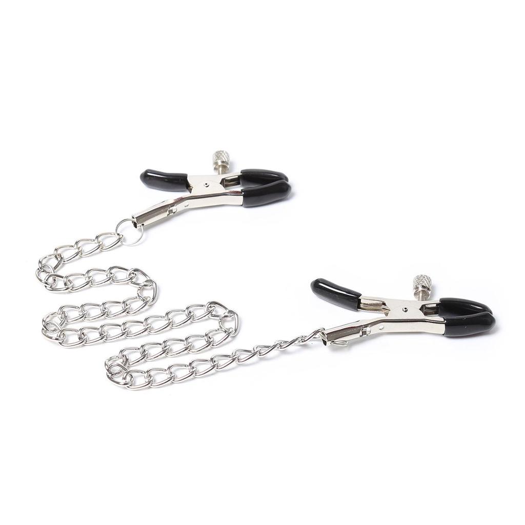Popular Couples Sex Toys with Bells & Nipple Clamps for Flirting