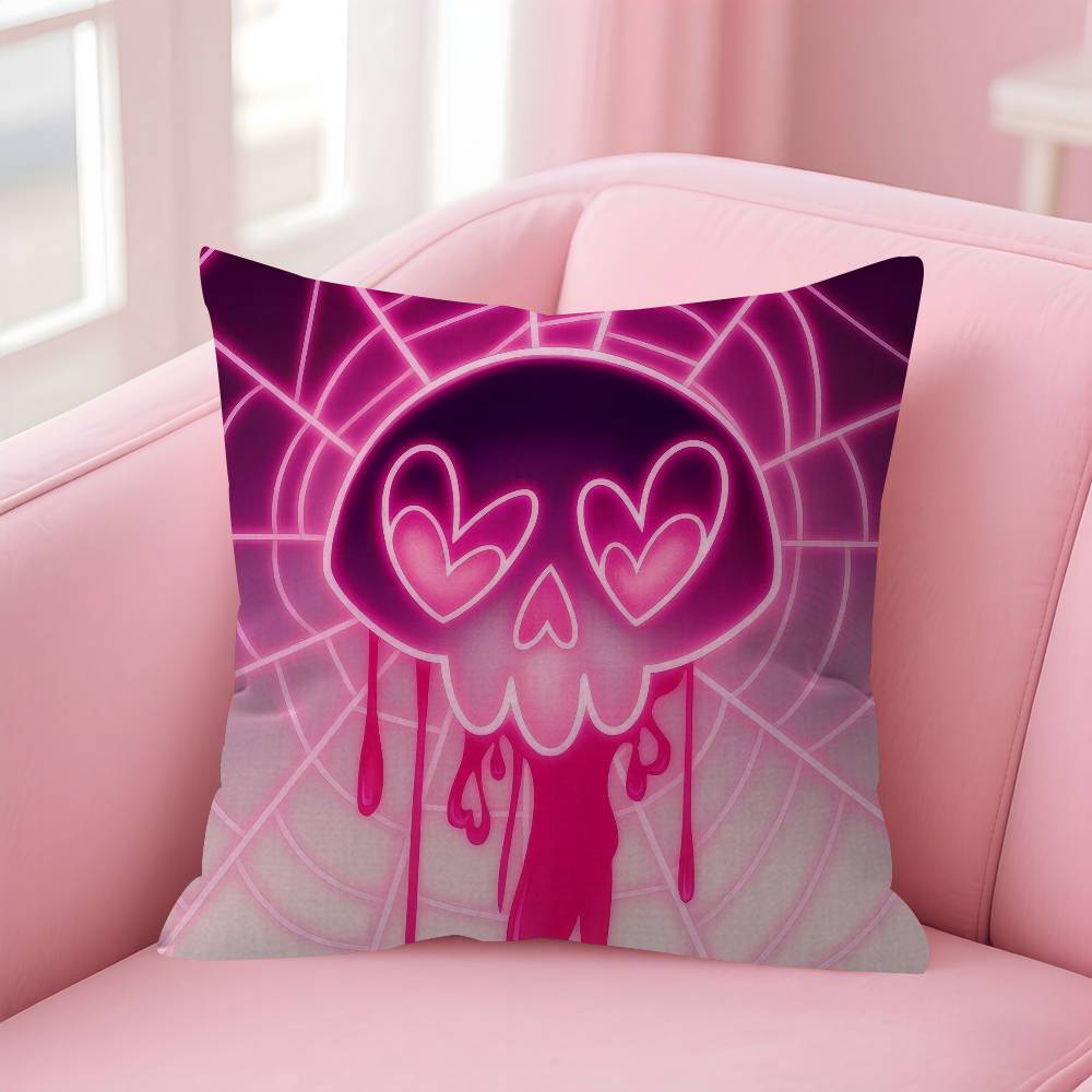 Anime Hhazbin Hhotel Angel Dust Personalisierte Kissenhülle Kinderzimmer Wilde Party Dekor Kissenbezug Kind Geburtstag Dusche Geschenk