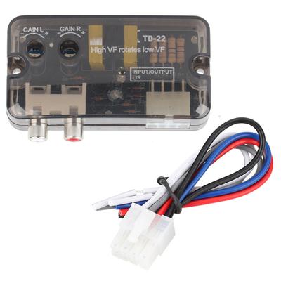 Car Audio Converter Stereo High To Low Frequency Speaker Level Converter with Control Wire