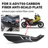Suitable for Honda X-ADV 750 Adv750 XADV750 Original Exhaust Pipe Outer Cover Carbon Fiber Mid-Section Protective Cover