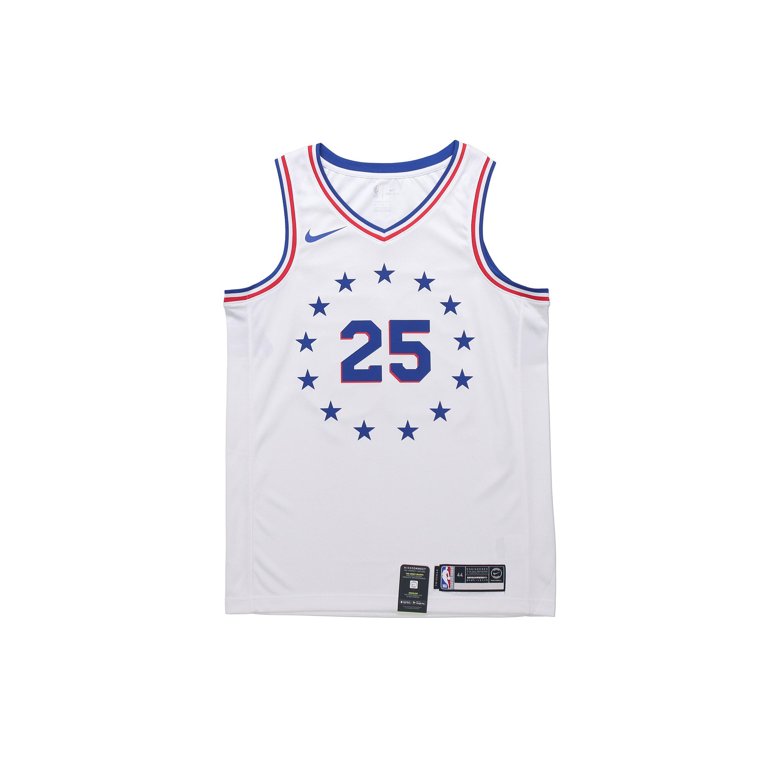 

Новые баскетбольные майки Nike X NBA для мужчин BQ1173-100 XL