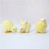 Realistic Chick Decoration Animal Doll Simulation Chick for Children Cognition Chicken Model Sound Soft Plush Toy Easter Gift