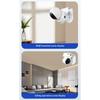 Glue Base L Shaped PTZ Camera Wall Mount Bracket Nail Free Easy Fix for Offices Living Rooms or Entrances