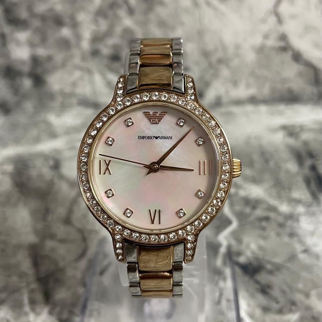 Used [Working Item] Emporio Armani Women s Watch AR-11499