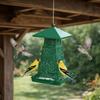 Windproof Wild Bird Feeder Large Capacity Folding Bird Food Dispenser with Hang Rope Multi-purpose Hanging Bird Feeder Tree