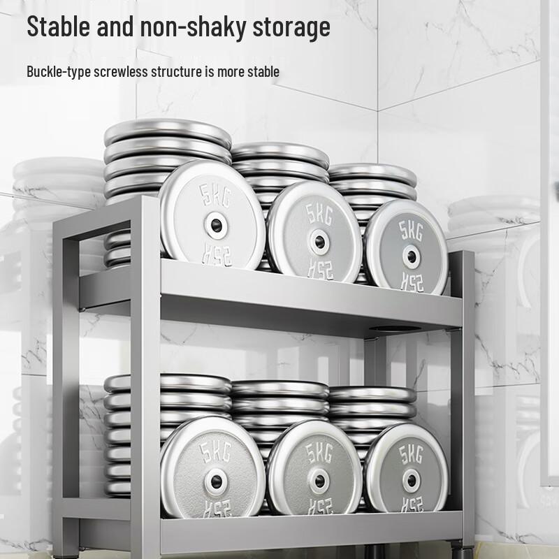 3-Tier Stainless Steel Kitchen Spice Storage Rack