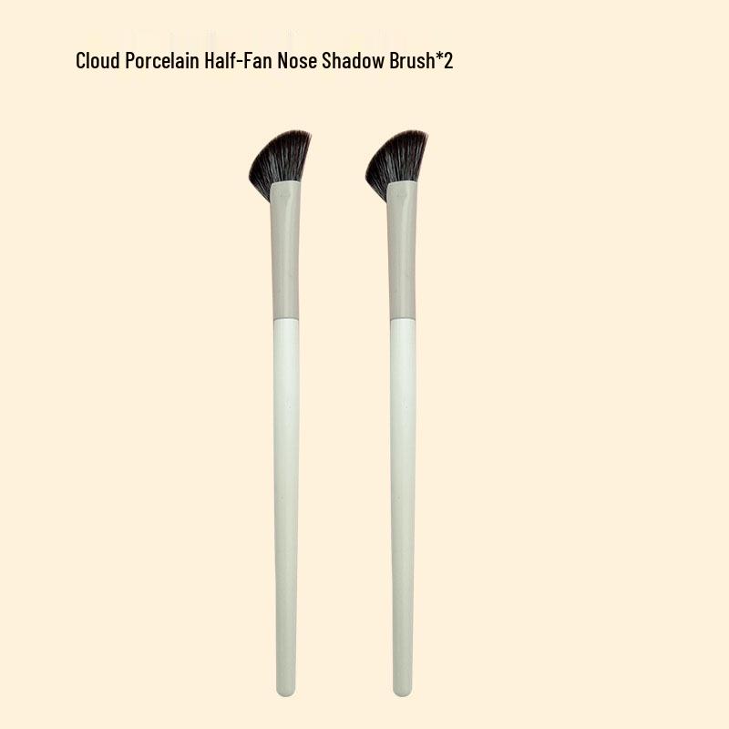 Mini Makeup Brush Set: Blush, Powder, Highlighter, Contouring, Eyeliner, Eyeshadow, Concealer Brushes with Soft Bristles