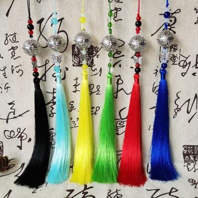Cosplay Prop Wei Wuxian Pás Třásně Zvonky Taška Přívěsek Mo Dao Zu Shi Anime Klíčenka TV Seriál Chen Qing Ling Třásně Přívěsek