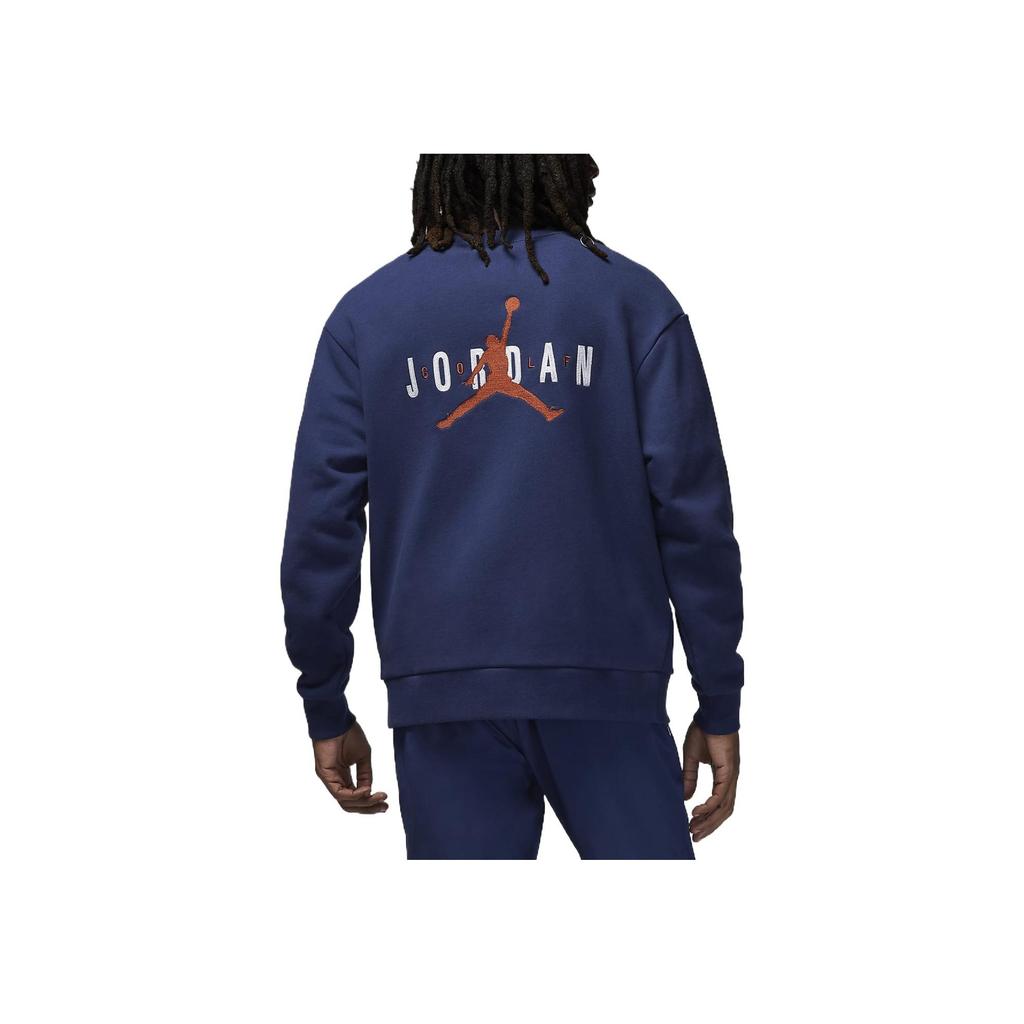 Ζακέτα Air Jordan x Eastside Golf Μπλε Μεσάνυχτας/Λευκό/Καμένο Ηλιοβασίλεμα Ανδρικά Τοπ Μπλε DV5430-410