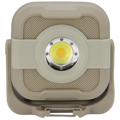 Captain Stag Captain Stag Uk 4071 [Lekka latarka LED z płynną regulacją przyciemniania Cs Cob Camping Light z akumulatorem magnetycznym Khaki]