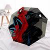 1pc Spider-Man Automatic Folding Umbrella, 8 Ribs for All-Season Use 023