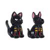 F1 Cat Dog Enamel Pins Cartoon Black Animals Brooches Lapel Badges Clothes Fun Game Jewelry Gift for Kids Friends