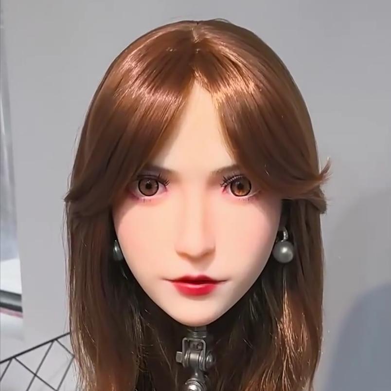 Men's Sex Doll Head Love Doll Oral Sex Washable Makeup Masturbation Cup Adult Erotic Sex Toy