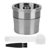 Stainless Steel Reusable Coffee Filter Capsule Set Coffee Maker Parts Fit for Illy Coffee Machine