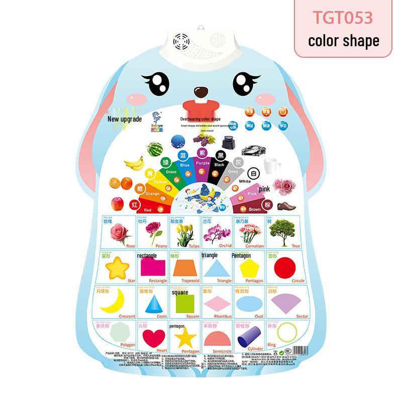 Little Rabbit Talking Wall Chart: Cute Educational Toy for Preschool Pronunciation Learning