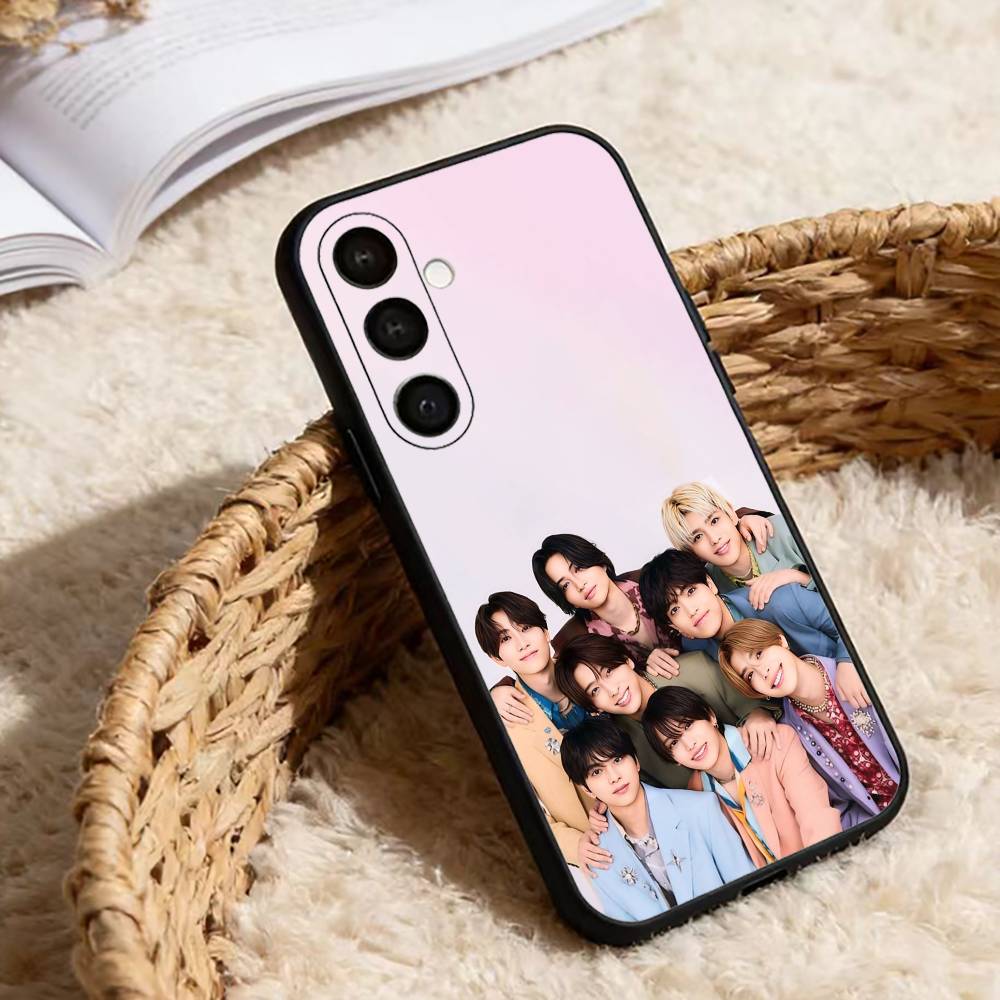 Japanese Idol T-Timelesz Phone Case For Samsung Galaxy A20,21s,22,31,32,52,53,72,73,80,91 Soft Black Shell